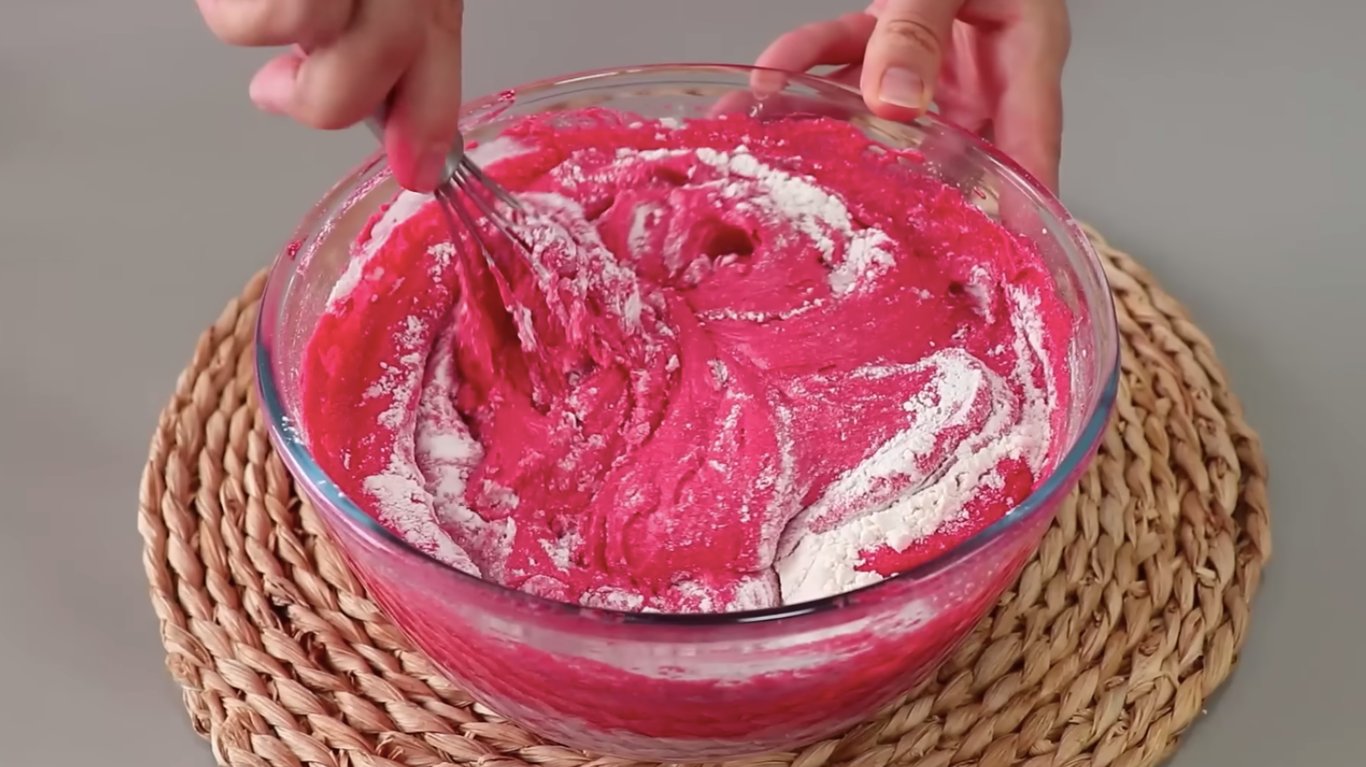 рецепт тіста для торта червоний оксамит