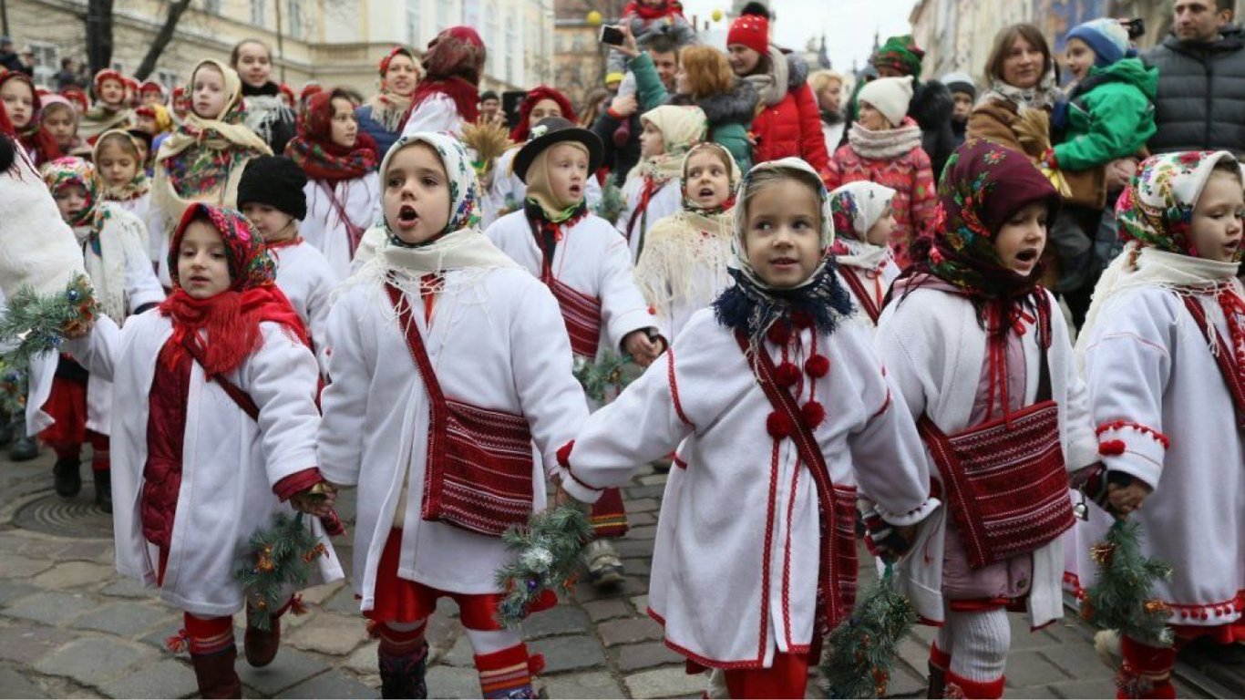 Колядки для детей 5-6 лет на украинском языке