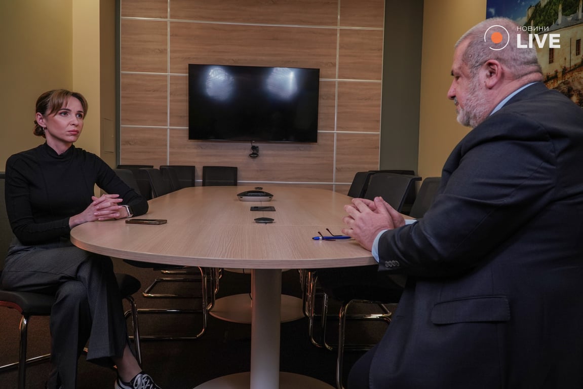 Рефат Чубаров та Галина Остаповець