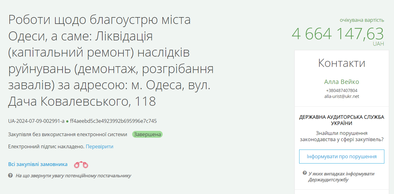 Майже 10 мільйонів на прибирання — черговий тендер на благоустрій Одеси - фото 1