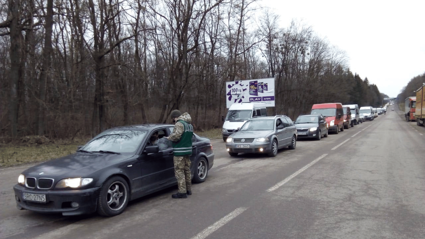 Очереди на границе Украины сегодня, 2 февраля