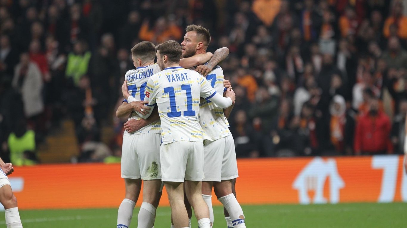 Футболисты Динамо Киев