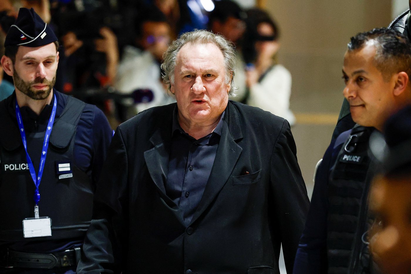 Жерар Депардьє на судовому засідання - фото