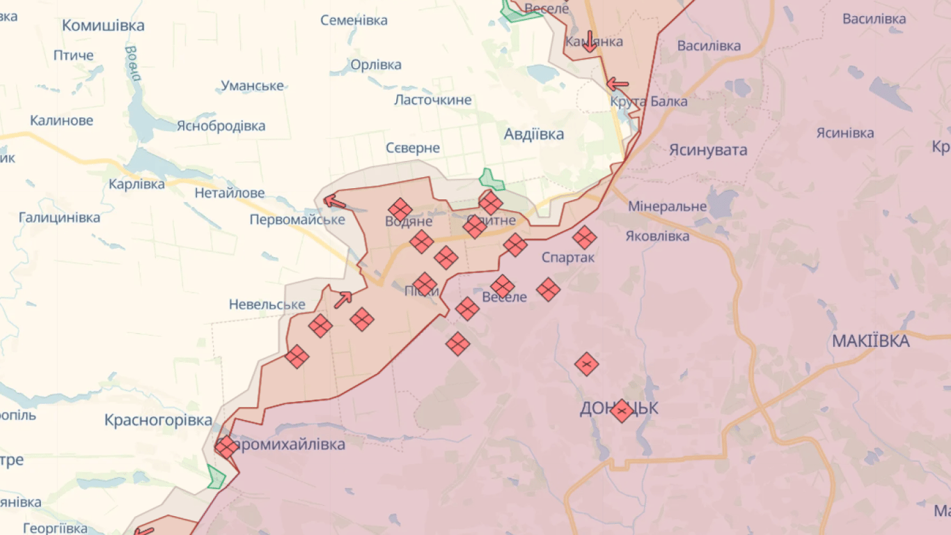 Онлайн-карти бойових дій в Україні на сьогодні, 8 серпня: DeepState, Liveuamap, ISW