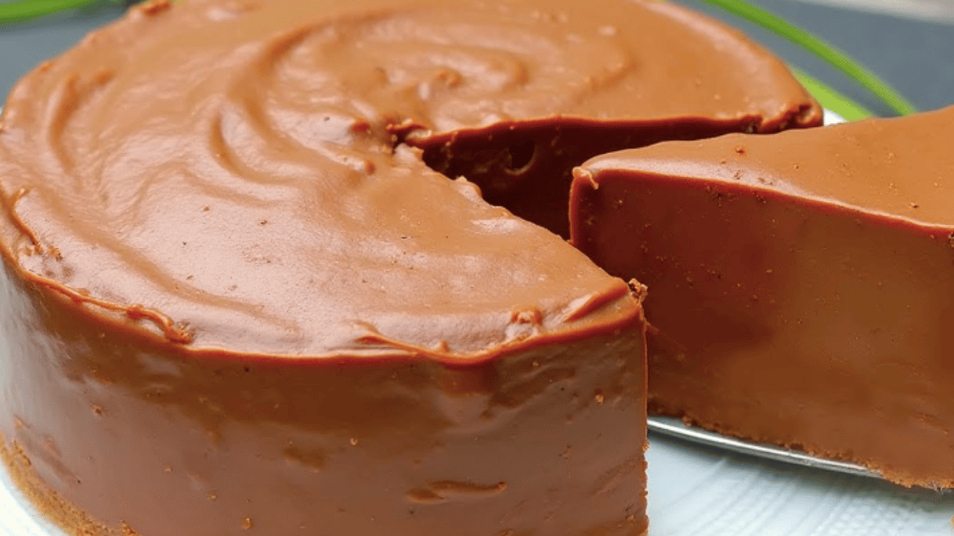 торт з двох інгредієнтів, без випічки та без цукру