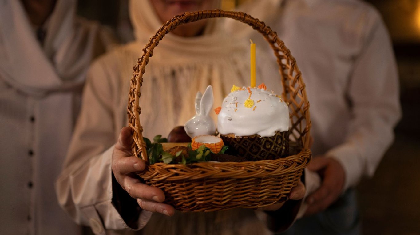 що класти у кошик на Великдень