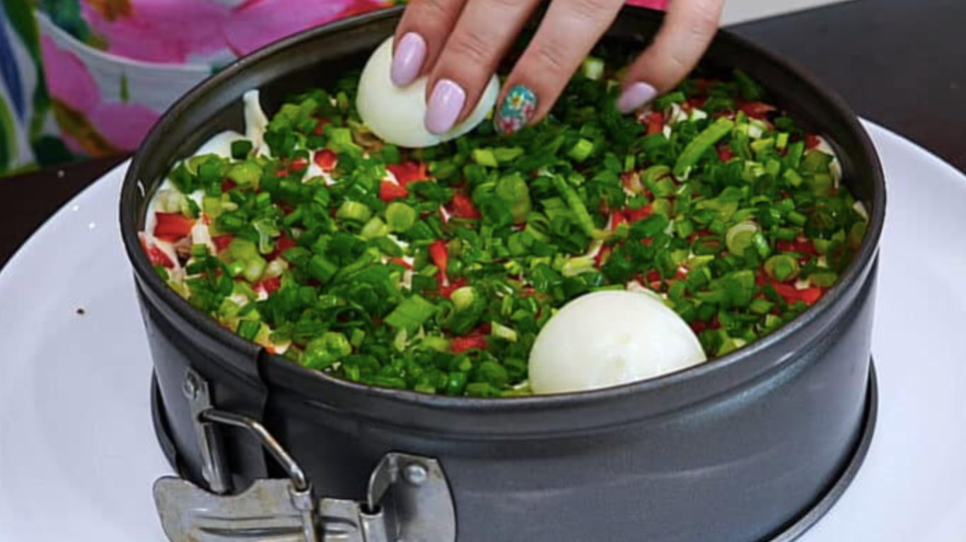 смачний рецепт святкового салату