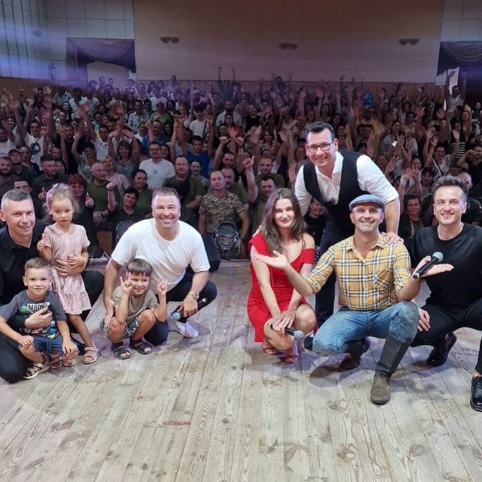 Команда "VIP Тернополь" на своем концерте