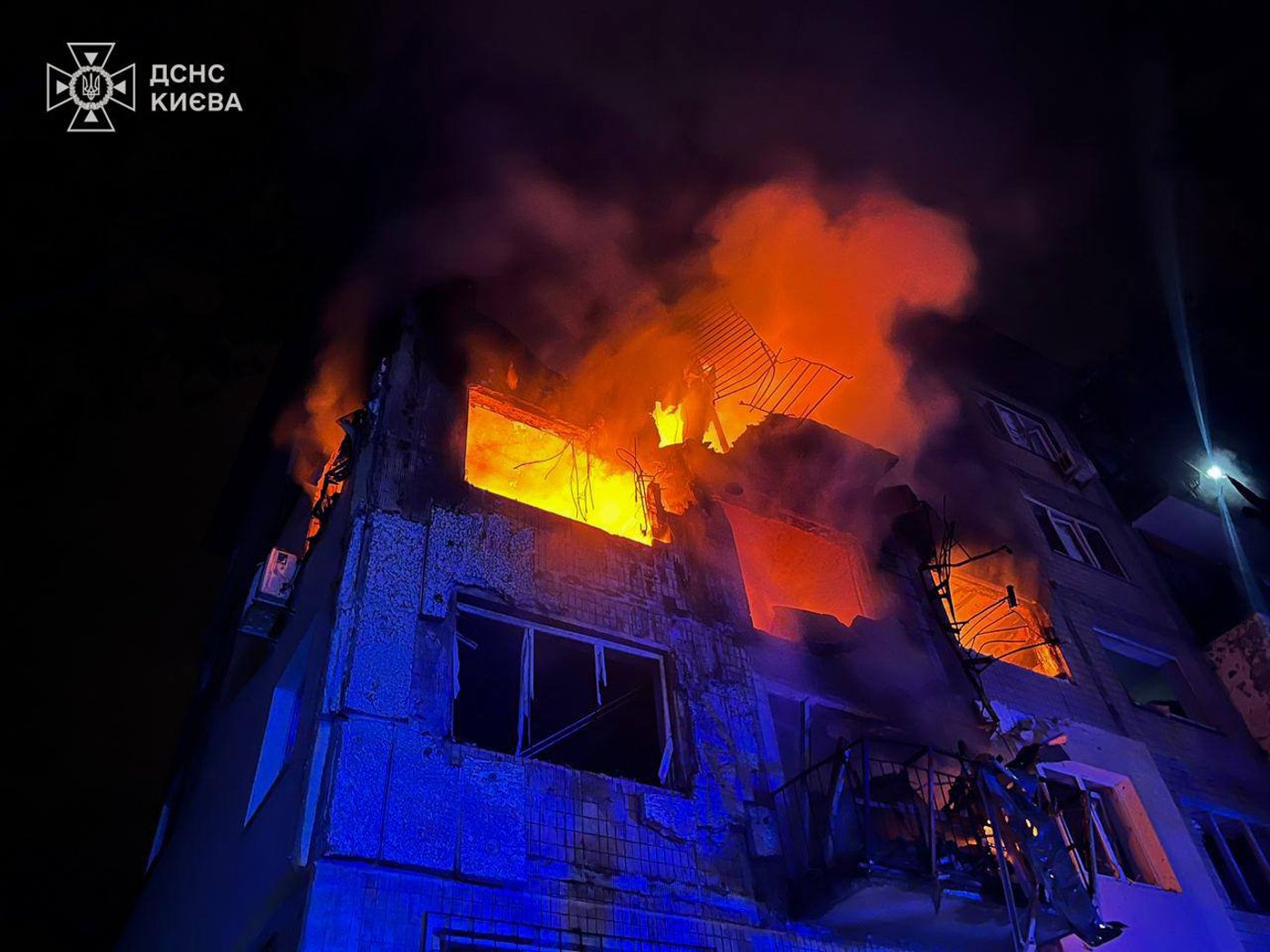 Атака РФ на Київ