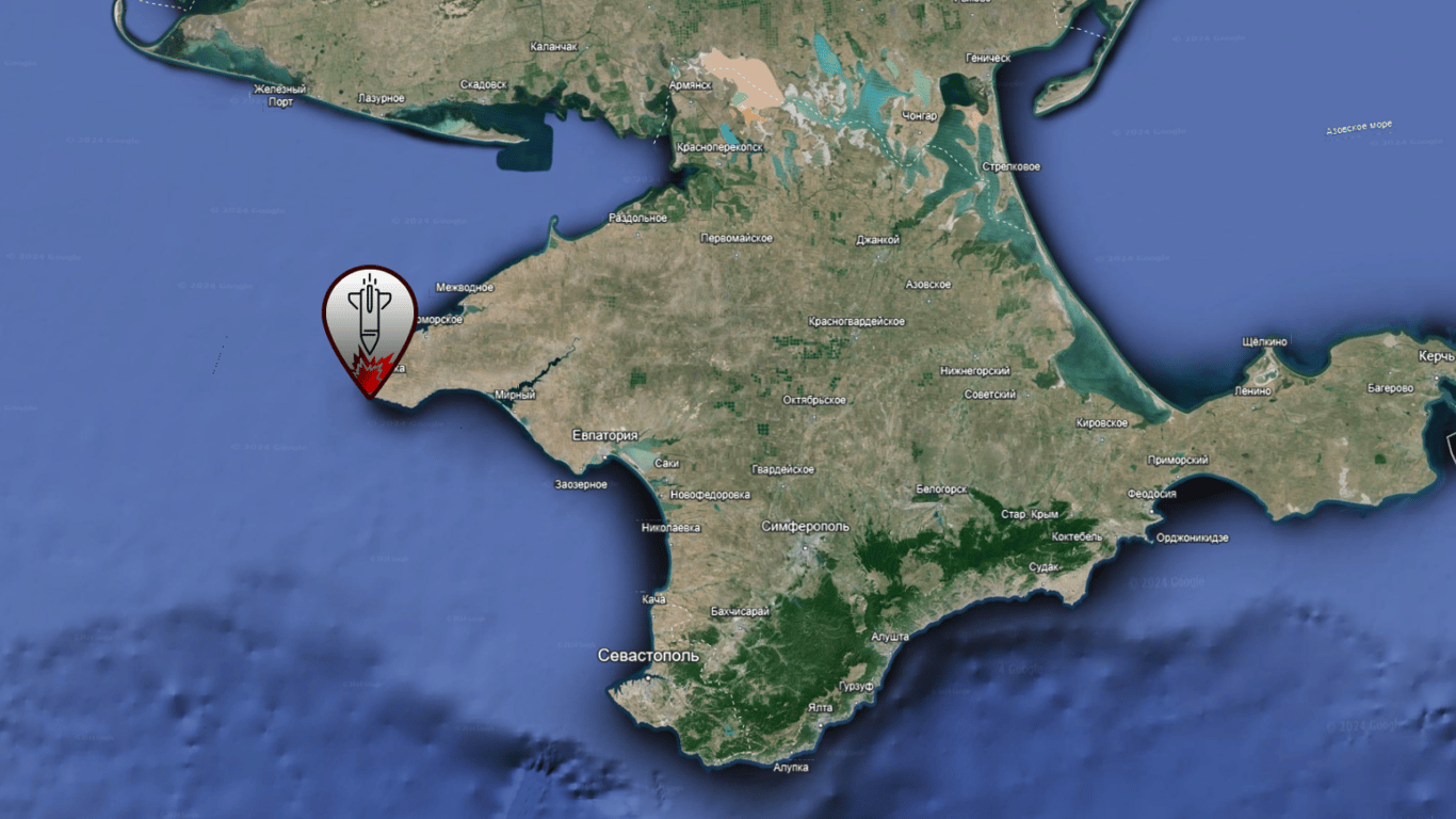 Стало відомо, куди вночі поцілила ракета ATACMS на Кримському півострові