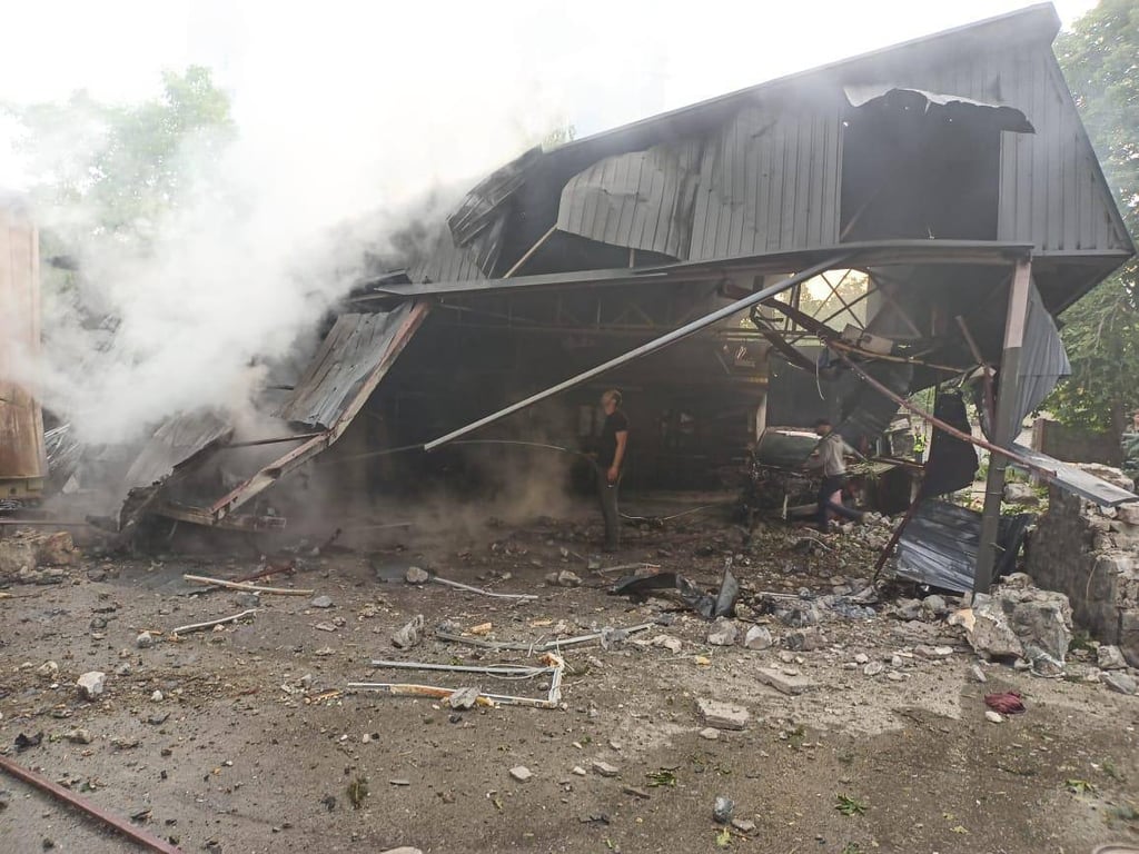 через атаку Росії на Київ 31 травня пошкоджено інфраструктуру місті