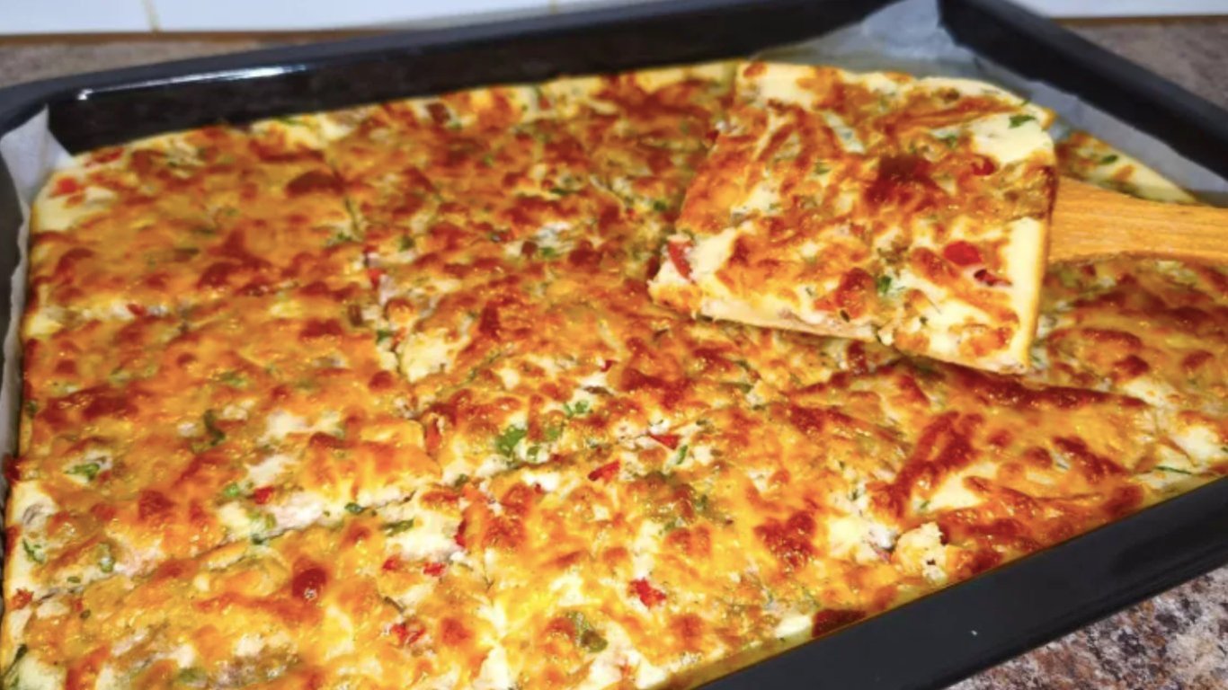 Заливний пиріг з рибою — простий рецепт на раз, два, три для смачного домашнього обіду