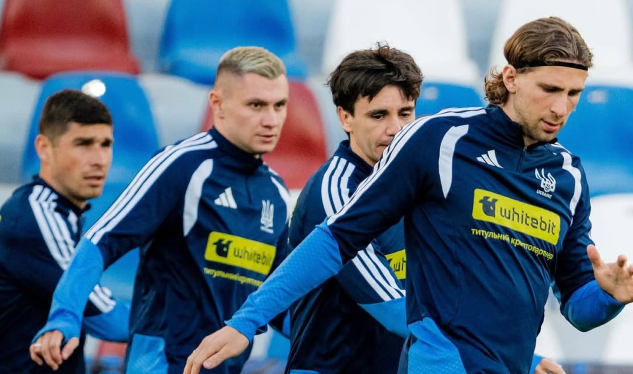 Tpeниpoвкa cбopнoй Укpaины пepeд мaтчeм c Aлбaниeй 31 мapтa 2026 гoдa