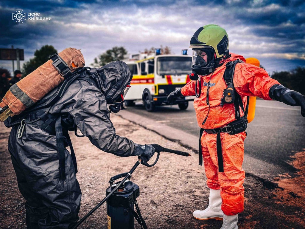 Витік хімічної речовини на Київщині