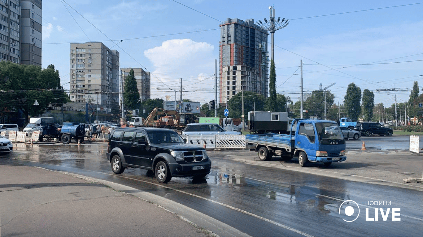 Где в Одессе могут быть пробки по состоянию на 18 сентября