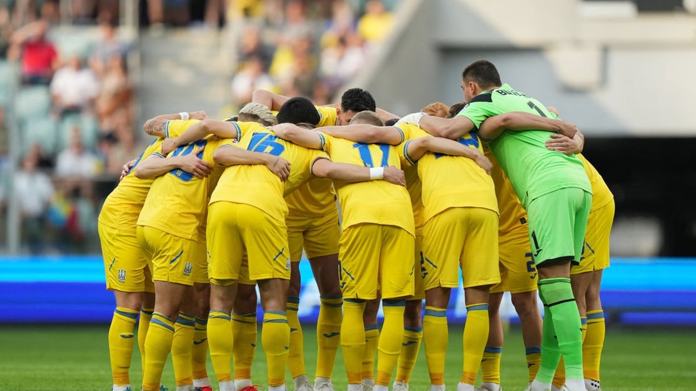 Украина вырвала ничью в матче с Англией