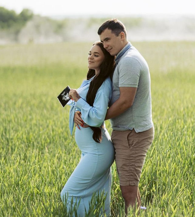 беременная блоггерша