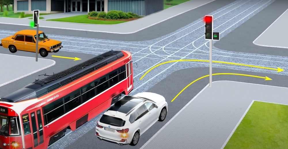 Тест з ПДР: хто проїде перехрестя останнім?