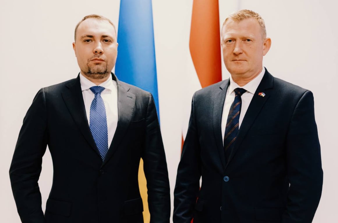 Кирило Буданов та Райвіс Мелніс