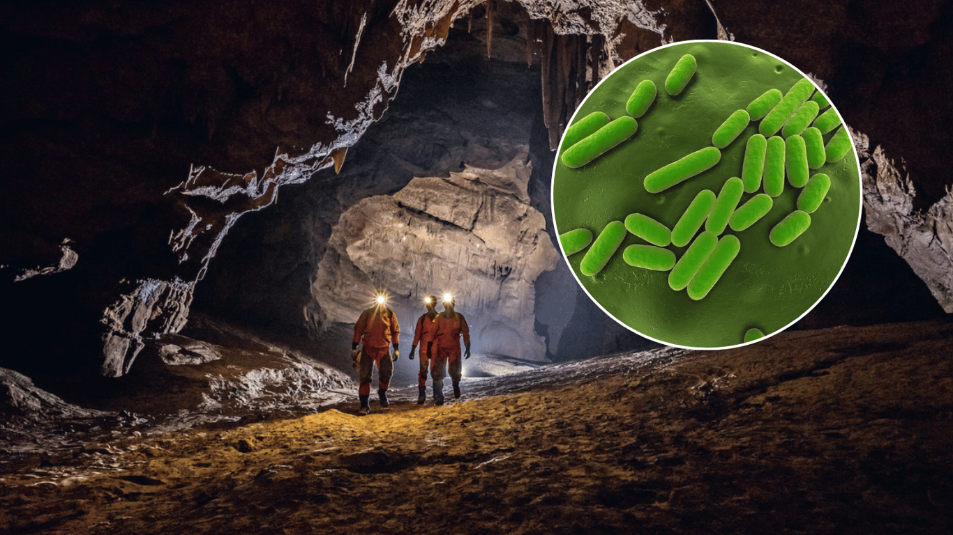 Глубоко под землей обнаружены микроорганизмы, создающие кристаллы из СО2