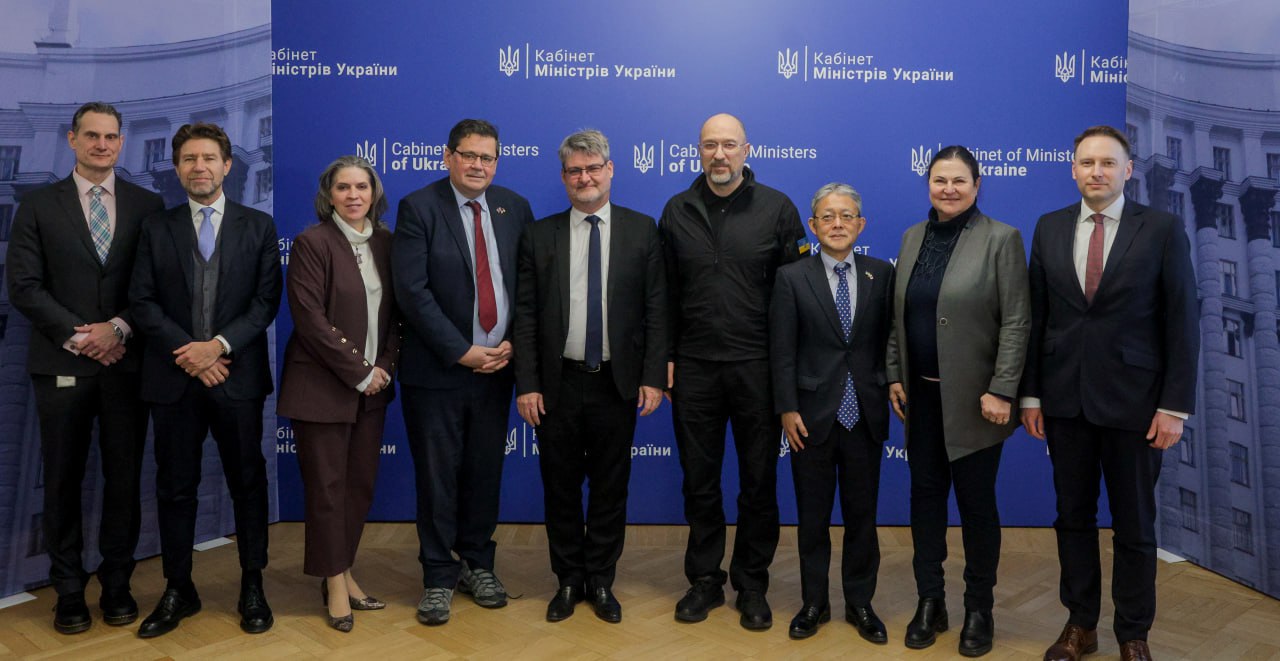 Денис Шмигаль зустрівся з представниками ЄС та G7