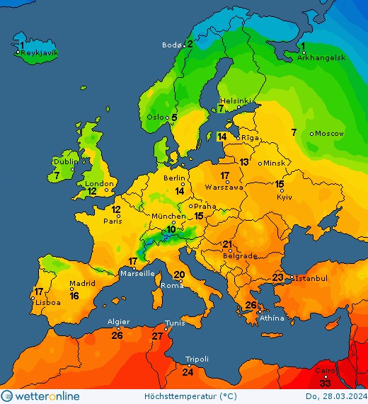 Атмосферный фронт 28 марта