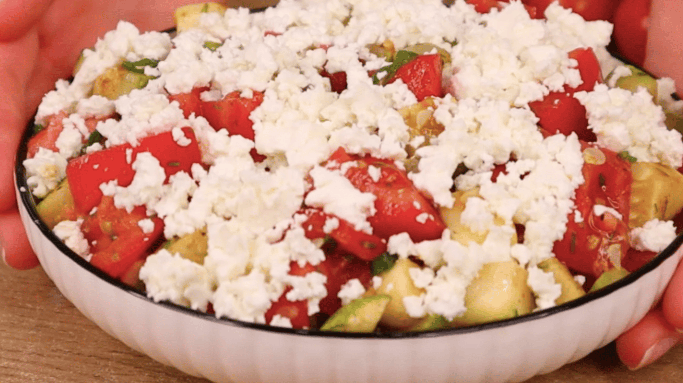 рецепт салата з кабачками