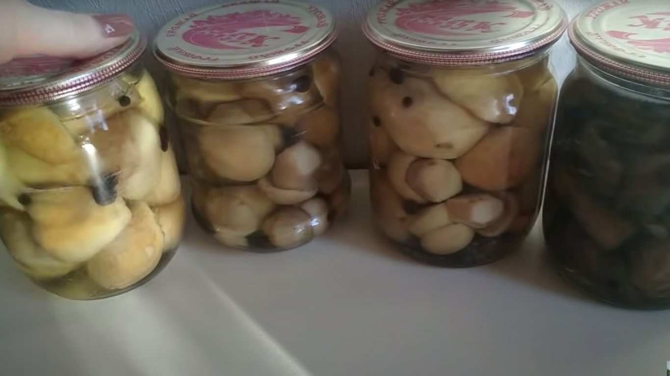 рецепт маринованих білих грибів на зиму