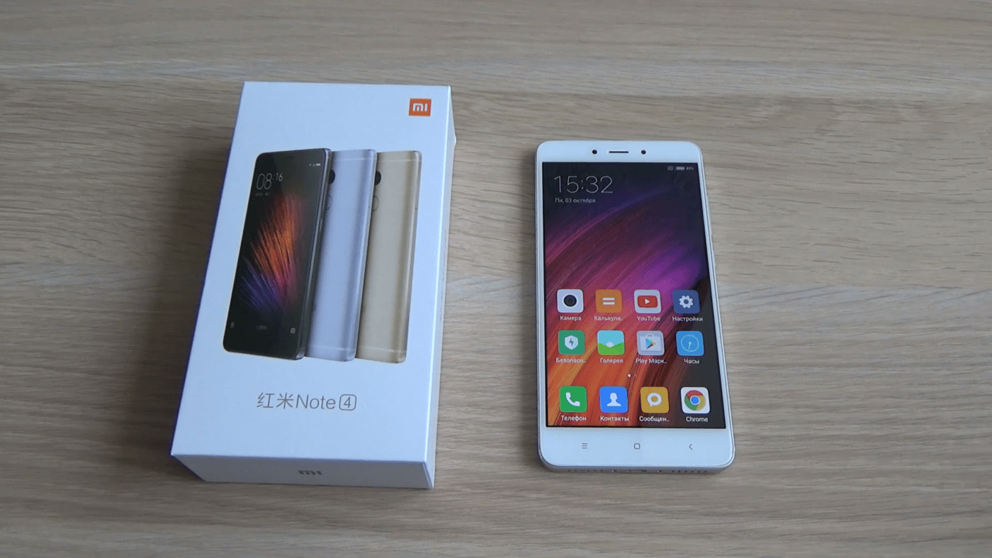 Смартфон Xiaomi Redmi Note 4