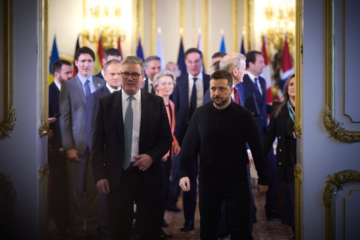 Кір Стармер та Володимир Зеленський