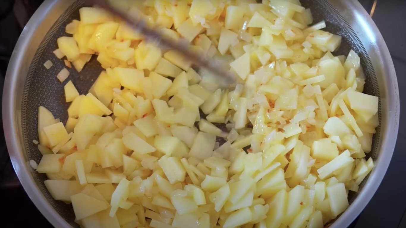 испанская тортилья на завтрак