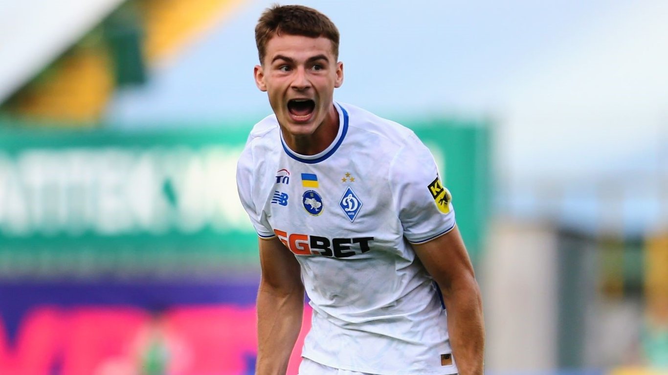 Александр Яцик играет за киевский клуб