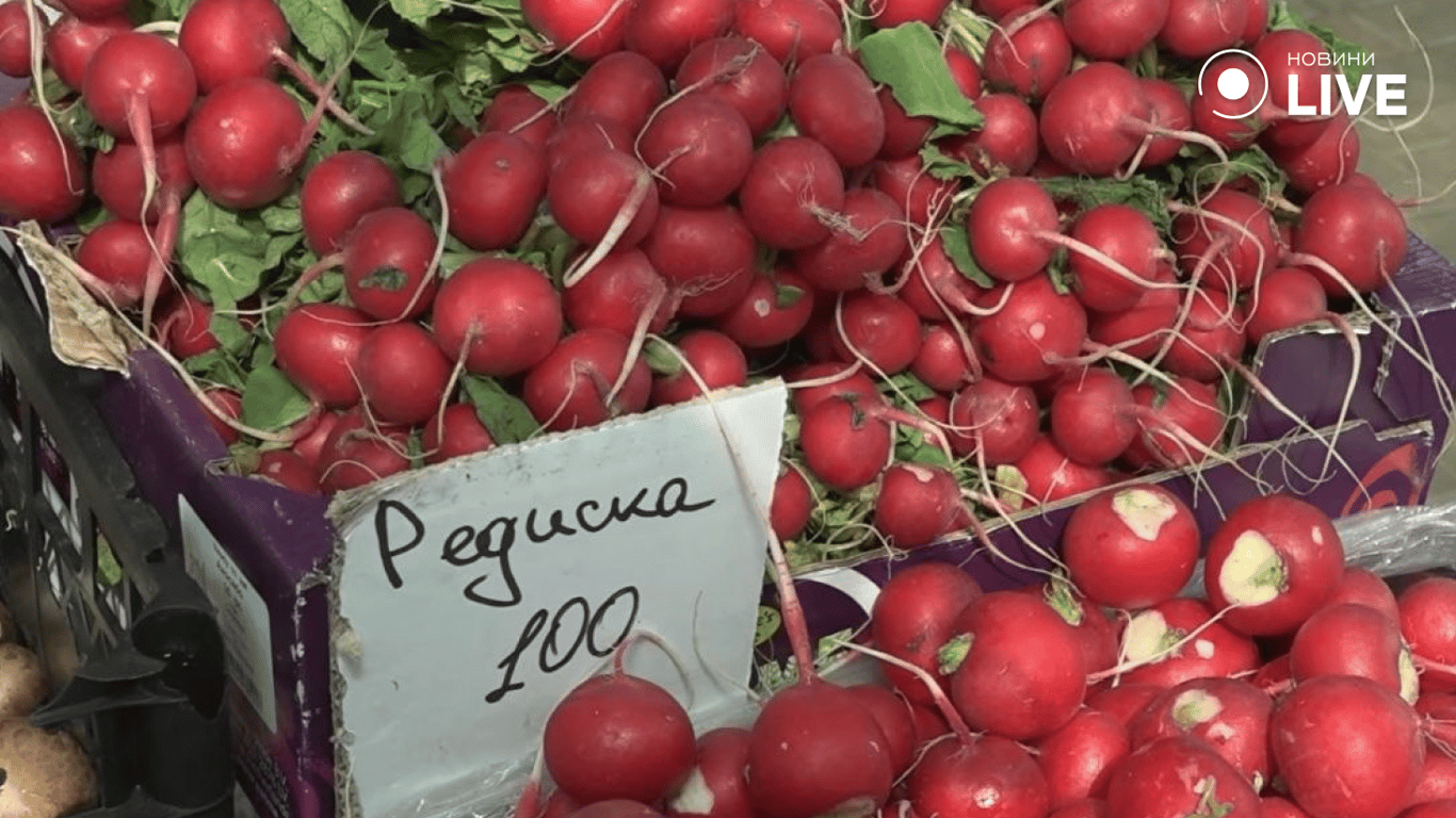 Ціни на овочі в Одесі