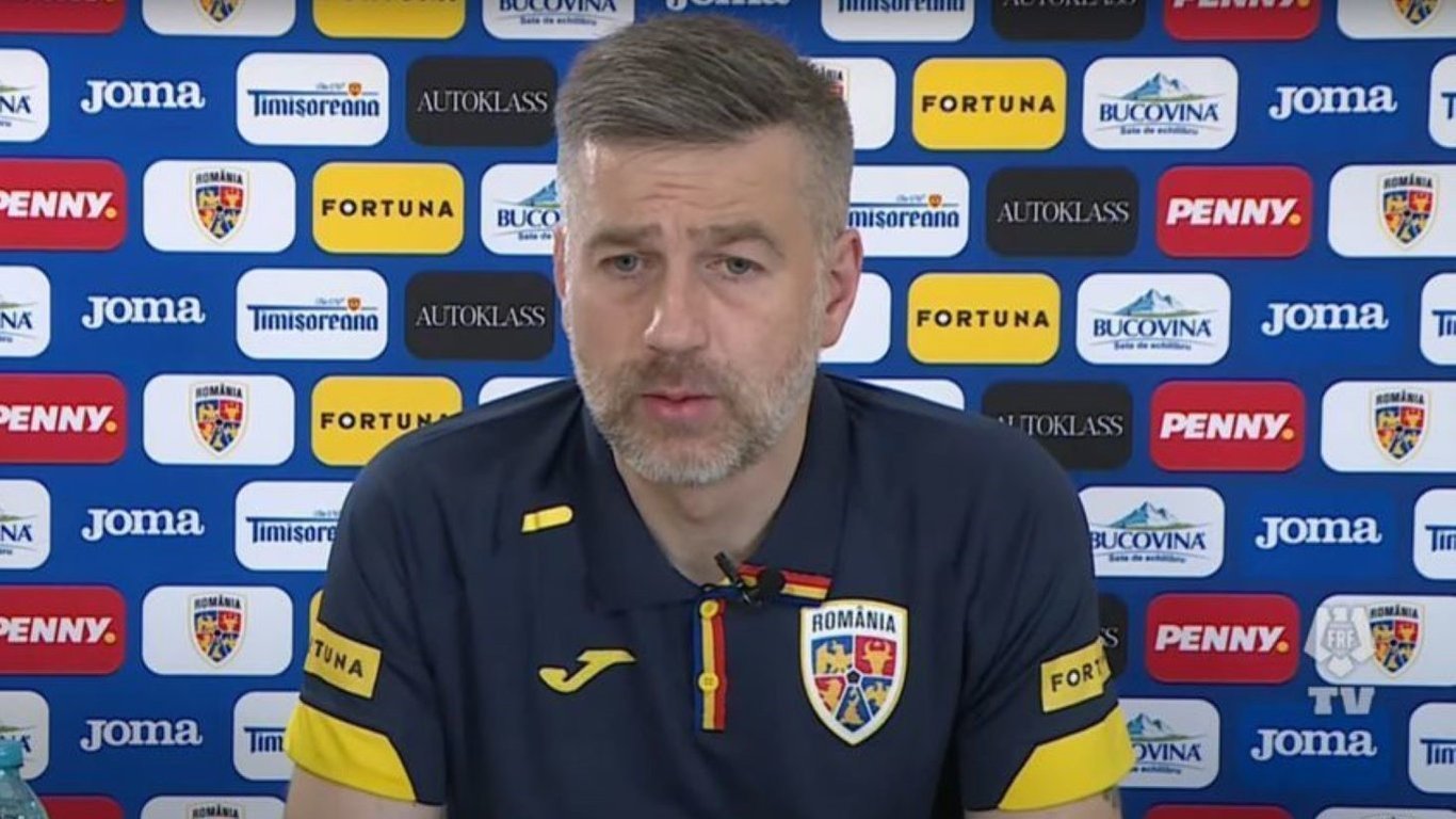 Головний тренер Румунії розповів про проблеми перед матчем з Україною
