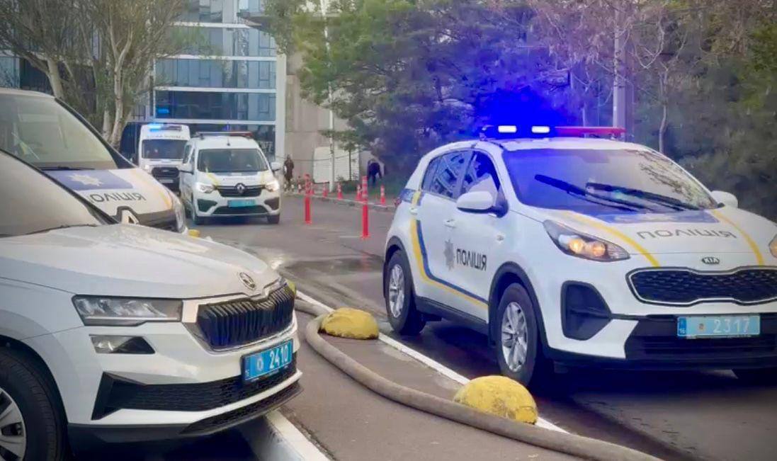 Замок Одеської юридичної академії — обстріл 29 квітня