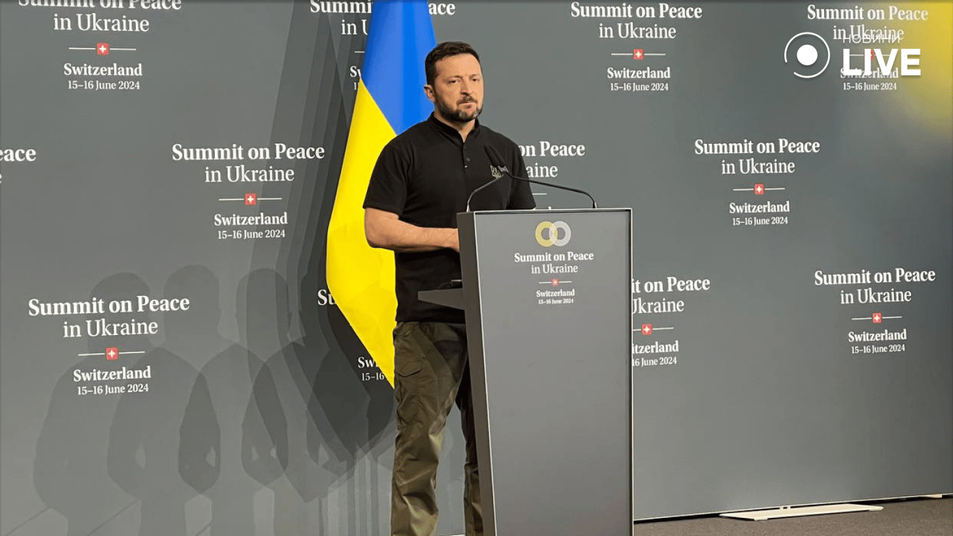 Саміт миру у Швейцарії — Зеленський назвав єдину можливість існування України