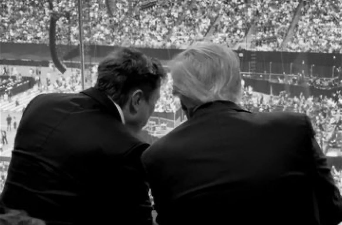 Ілон Маск та Дональд Трамп