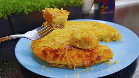 Запіканка зі спагеті на пательні — сирна скоринка і вау начинка - 285x160