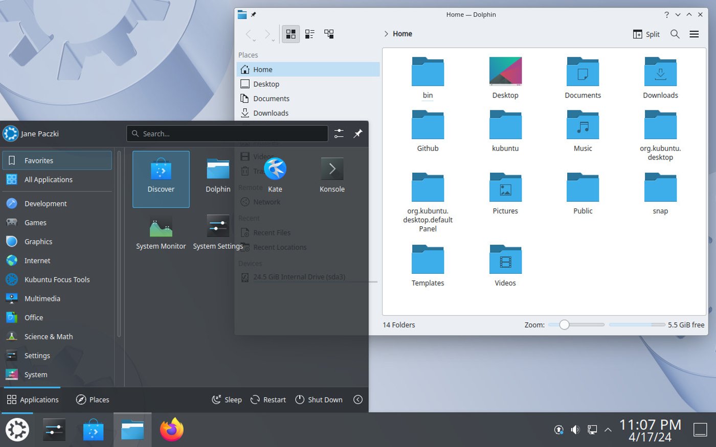 Дистрибутив Kubuntu