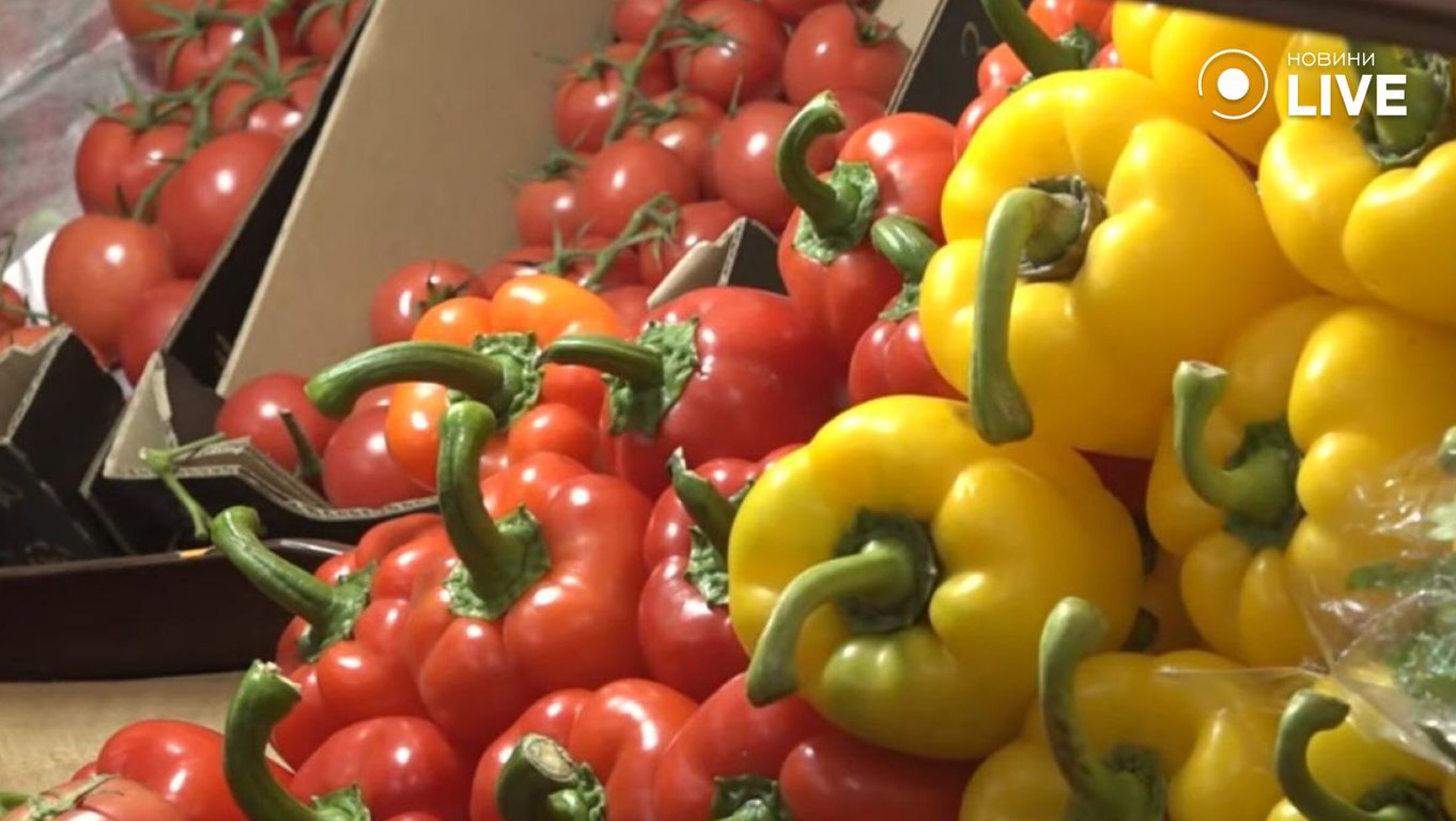 Ціни на овочі на Новому базарі в Одесі