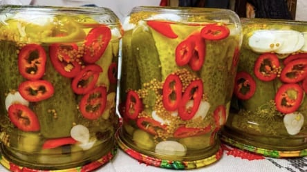 Рецепт огурцов на зиму "Огонек": любимая заготовка мужчин - 285x160