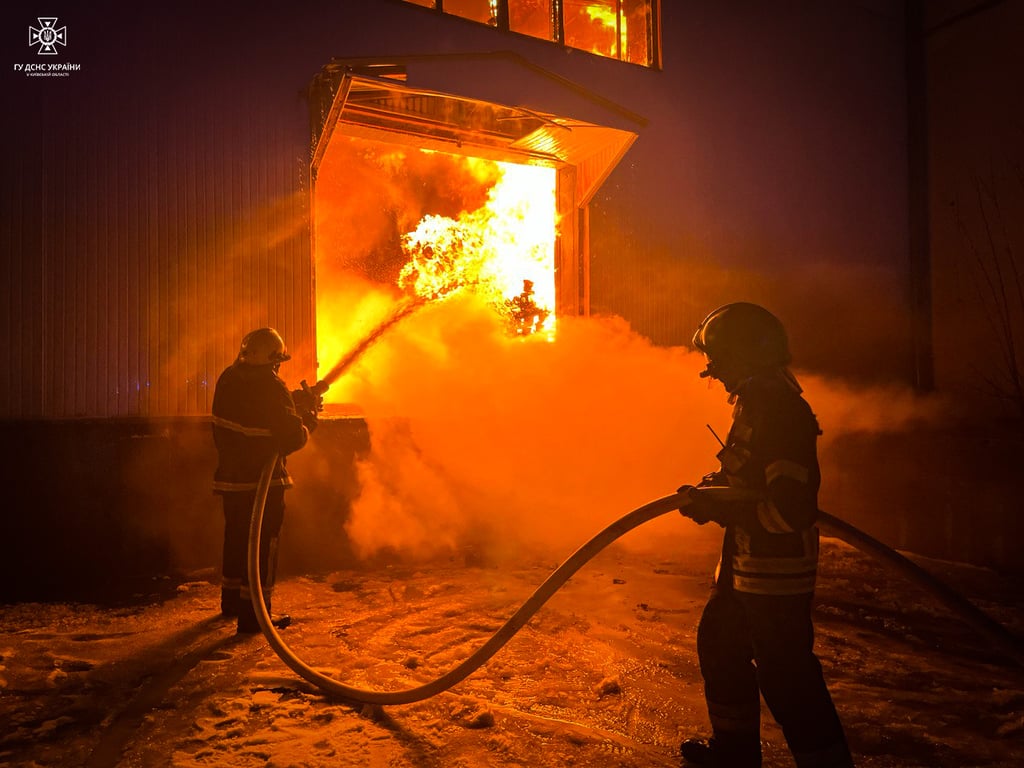 Пожежа на Київсщині