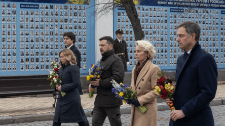 Зеленський разом із західними партнерами вшанував загиблих Героїв - 285x160