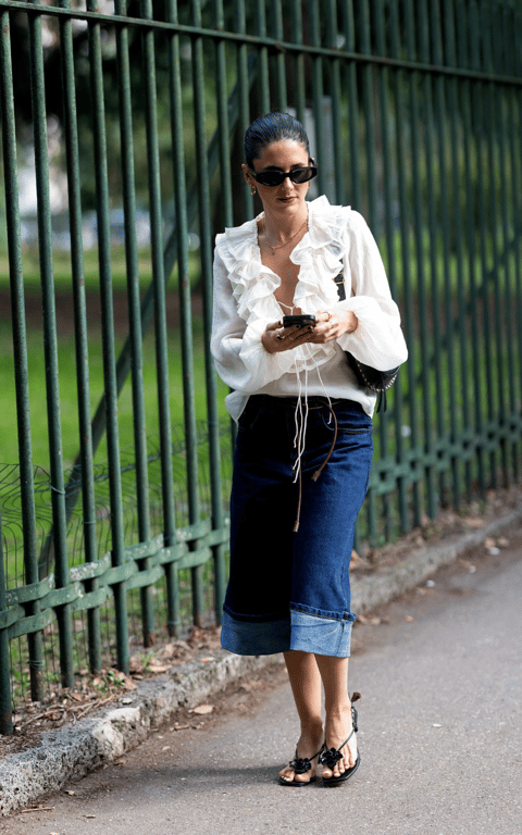 Джинсові бермуди для тих, хто любить класику