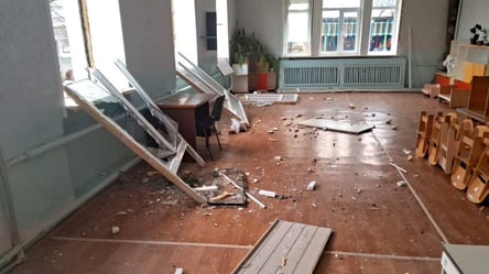 В прокуратуре показали последствия попадания вражеской ракеты по школе в Харькове - 285x160