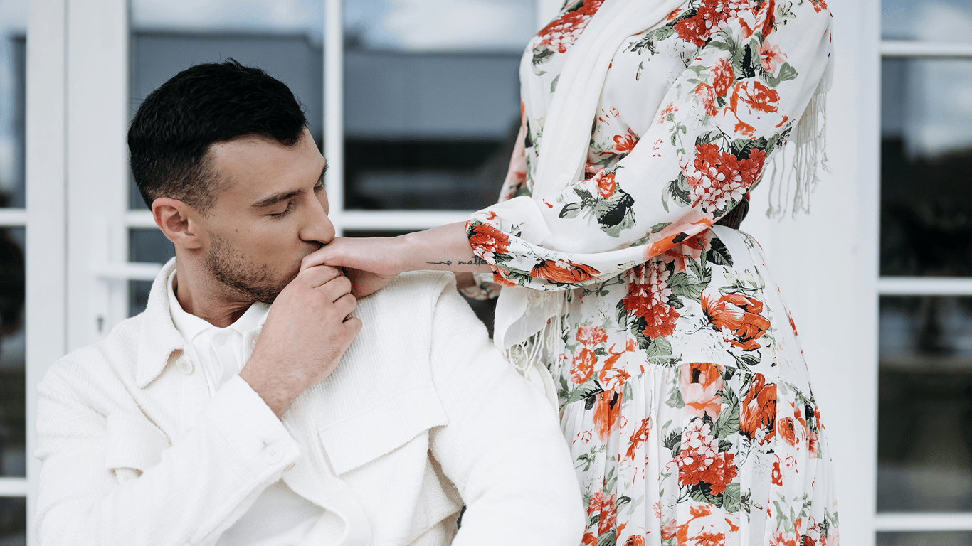 Що означають поцілунки в різні частини тіла