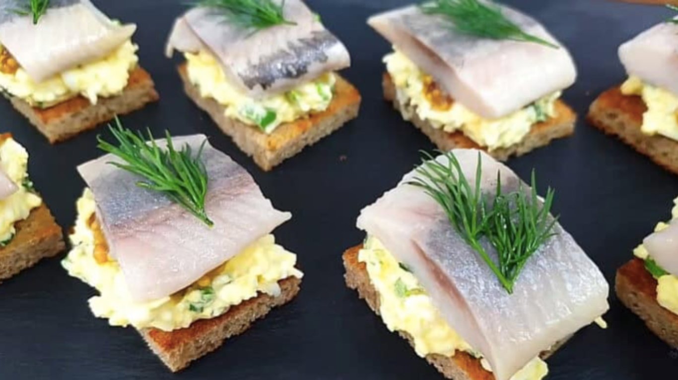 рецепт закуски з оселедця