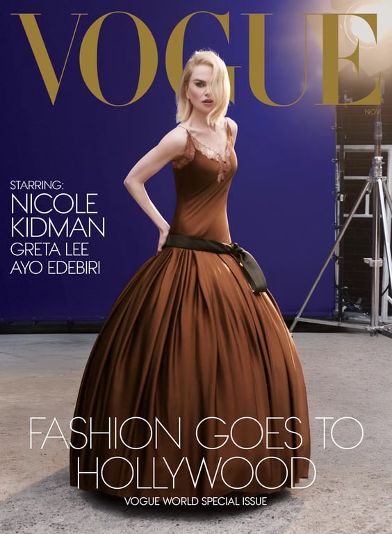 Nicole Kidman covers Vogue's November 2025 issue