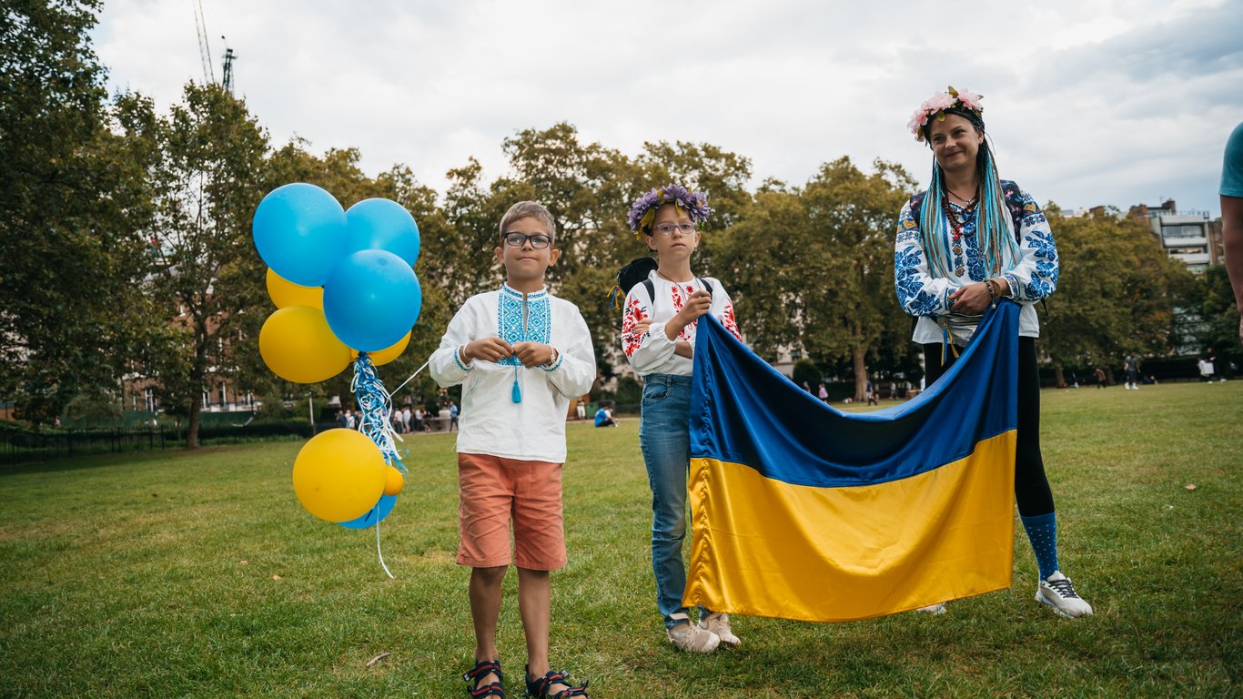 Как праздновали День Независимости Украины в Великобритании
