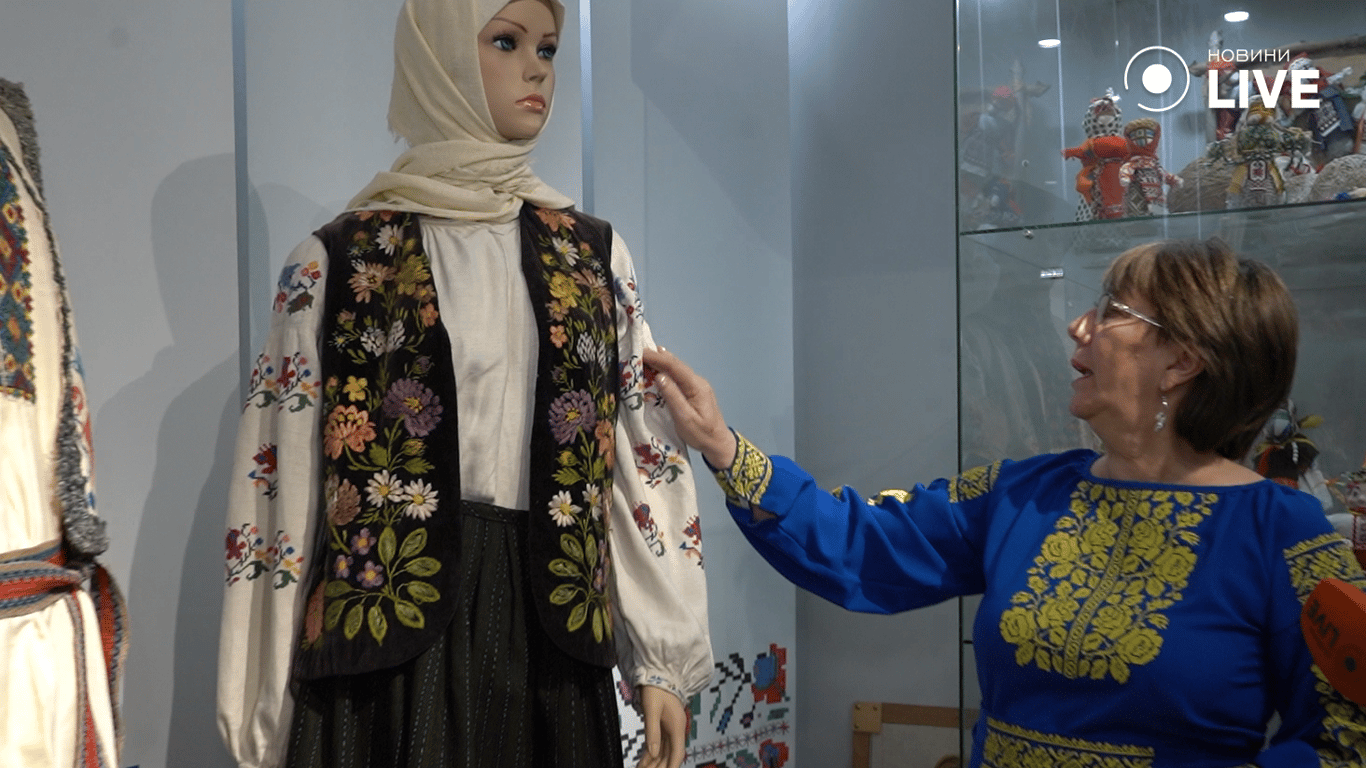 Вишита сорочка та кептар